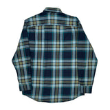 Bridger Pendleton Checked Flannel Shirt - Medium Grey Cotton