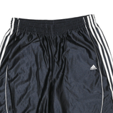 ADIDAS Mens Black Casual Shorts XL W32 Polyester Blend Sportswear