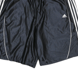 ADIDAS Mens Black Casual Shorts XL W32 Polyester Blend Sportswear