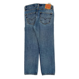 Levis 505 Jeans - 33W 30L Blue Cotton
