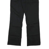 DICKIES Womens Cotton Blend Black Regular Fit Straight Trousers W29 L29