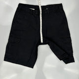Dickies Cargo Shorts - 38W 10L Black Cotton