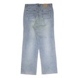 TEX JEANS Mens Regular Fit Blue Denim Jeans W32 L29 Classic Cotton Zip