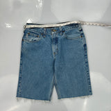 Carhartt Denim Shorts - 31W 11L Blue Cotton