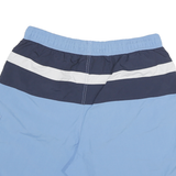 NAUTICA Mens Shorts Blue & Navy Stripe Casual L W30 Drawstring Lightweight