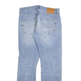 LEVI'S 501 Mens Jeans Blue Regular Straight Denim Light W32 L30 Classic Fit