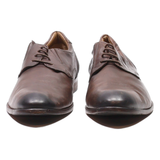 ANDRE Derby Shoes Brown Leather Mens UK 9