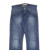 LEVI'S 506 Mens Regular Blue Denim Medium W30 L28 Classic Fit Zip Jeans