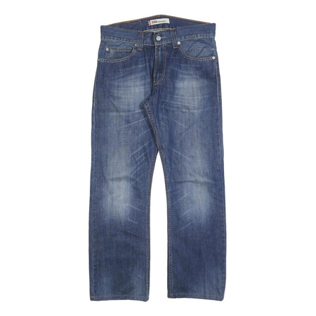 LEVI'S 506 Mens Regular Blue Denim Medium W30 L28 Classic Fit Zip Jeans