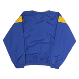 AUGUSTA Mens Blue & Yellow Cougars V-Neck XL Pullover Sweatshirt Lightweight