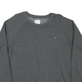 CHAMPION Mens Grey Cotton Blend Crew Neck XL Classic Logo Sweatshirt