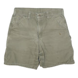 CARHARTT Mens Shorts Beige Classic M W32 Cotton Blend Workwear Utility