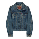 Levis Denim Jacket - Small Blue Denim