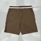 Wolverine Cargo Shorts - 34W 10L Brown Cotton