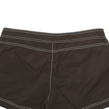 NAUTICA Womens Shorts Brown Casual Plain M W32 Lightweight Summer Wear