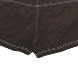 NAUTICA Womens Shorts Brown Casual Plain M W32 Lightweight Summer Wear