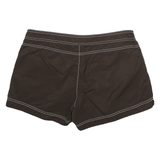 NAUTICA Womens Shorts Brown Casual Plain M W32 Lightweight Summer Wear