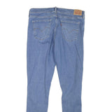 LEVI'S Womens Jeans Blue Slim Skinny Denim Medium W33 L31 Classic Fit Zip
