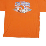 GILDAN Mens Orange 2006 BCS National Champions T-Shirt XL Short Sleeve Crew Neck