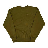 Vintage Dickies Sweatshirt - Large Green Cotton