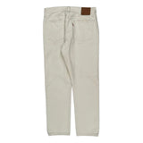 501 Levis Jeans - 28W UK 8 White Cotton