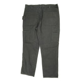 Unbranded Carpenter Trousers - 38W 29L Black Cotton
