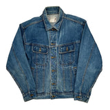 Wrangler Denim Jacket - Medium Blue Denim