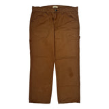 Blue Mountain Carpenter Pants - 39W 30L Brown Cotton