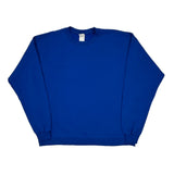 Blank Hanes Sweatshirt - XL Blue Cotton