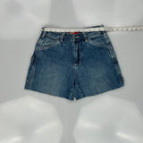 Dickies Denim Shorts - 24W UK 4 Blue Denim