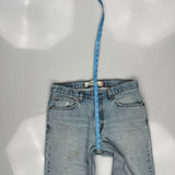 Levis Jeans - 34W 32L Light Wash Cotton