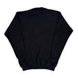Blank Brittania Sweatshirt - Medium Black Cotton