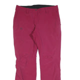SALOMON Womens Polyester Blend Pink & Black Outdoor Trousers W38 L32 Regular Fit