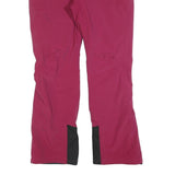 SALOMON Womens Polyester Blend Pink & Black Outdoor Trousers W38 L32 Regular Fit