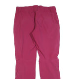 SALOMON Womens Polyester Blend Pink & Black Outdoor Trousers W38 L32 Regular Fit