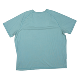 CARHARTT Mens Blue Crew Neck Short Sleeve Casual T-Shirt 2XL Cotton Blend