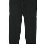 GUESS Mens Black Regular Fit Straight Denim Jeans W38 L30 Classic Style