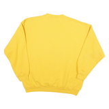 TUTLEX Mens Yellow Los Angeles Crew Neck XL Cotton Blend Sweatshirt Casual