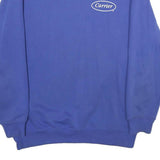 ENGELBERT STRAUSS Mens Blue Crew Neck XL Carrier Logo Sweatshirt Workwear