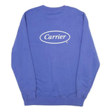 ENGELBERT STRAUSS Mens Blue Crew Neck XL Carrier Logo Sweatshirt Workwear