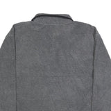 WINNERS Mens Grey Pullover Polyester Jumper S Quarter Zip Casual