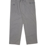 URBAN REPUBLIC Mens Grey Relaxed Straight Trousers W28 L32 Cotton Blend Cargo