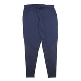 NIKE Mens Joggers Navy Blue Slim Tapered M W30 L28 HNS Crest Swoosh