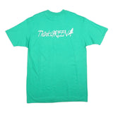 HANES Mens Green Seventh Annual Rodak Run T-Shirt XL Short Sleeve Crew Neck