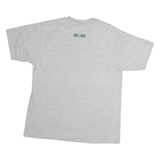 JERZEES Mens Grey Ohio University Graphic T-Shirt M Crew Neck Short Sleeve