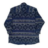 Northwoods Patterned Shirt - XL Blue Acrylic