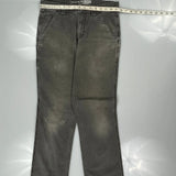 Carhartt Carpenter Trousers - 30W 32L Grey Cotton