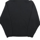 RUSSELL ATHLETIC Mens Black Falcons Softball Pullover Hoodie M Cotton Blend