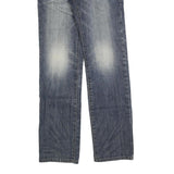 DICKIES Mens Jeans Blue Regular Straight Denim Medium W28 L32 Workwear Zip