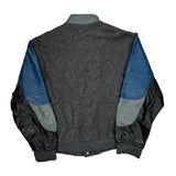 Ford Enforcer Mhl Varsity Jacket - Large Black Wool